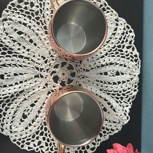 Mr and Mrs Eco One Copper cup set. - Picture 4 of 5